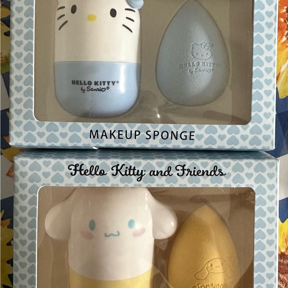 Hello Kitty & Cinnamoroll Makeup Sponges